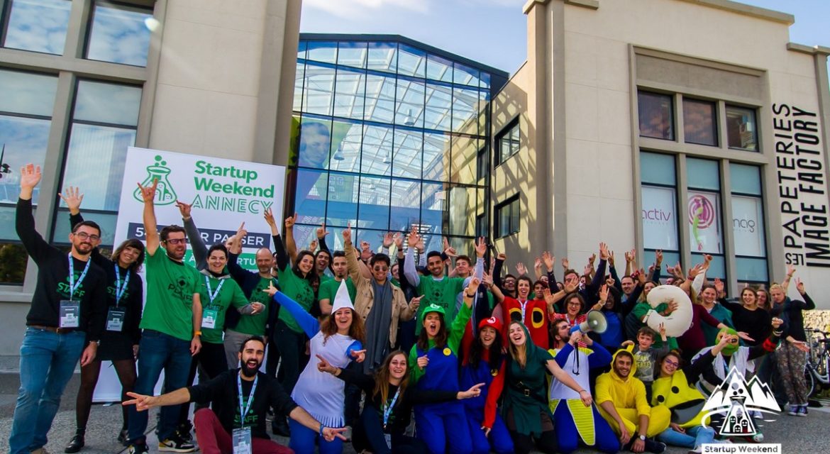 Création site web Startup Weekend Annecy